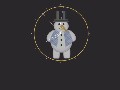 Frosty the Snowman Clock Screensaver